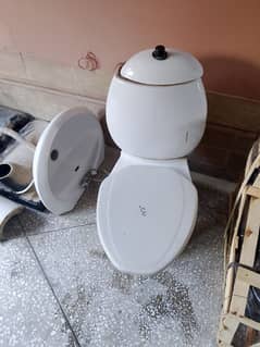 Wash Basin/Taps And Used Commode Available For Sale