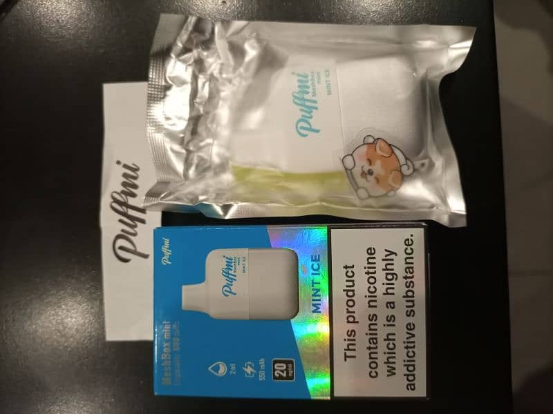 branded vape/pod Puffmi mint ice came from USA 5