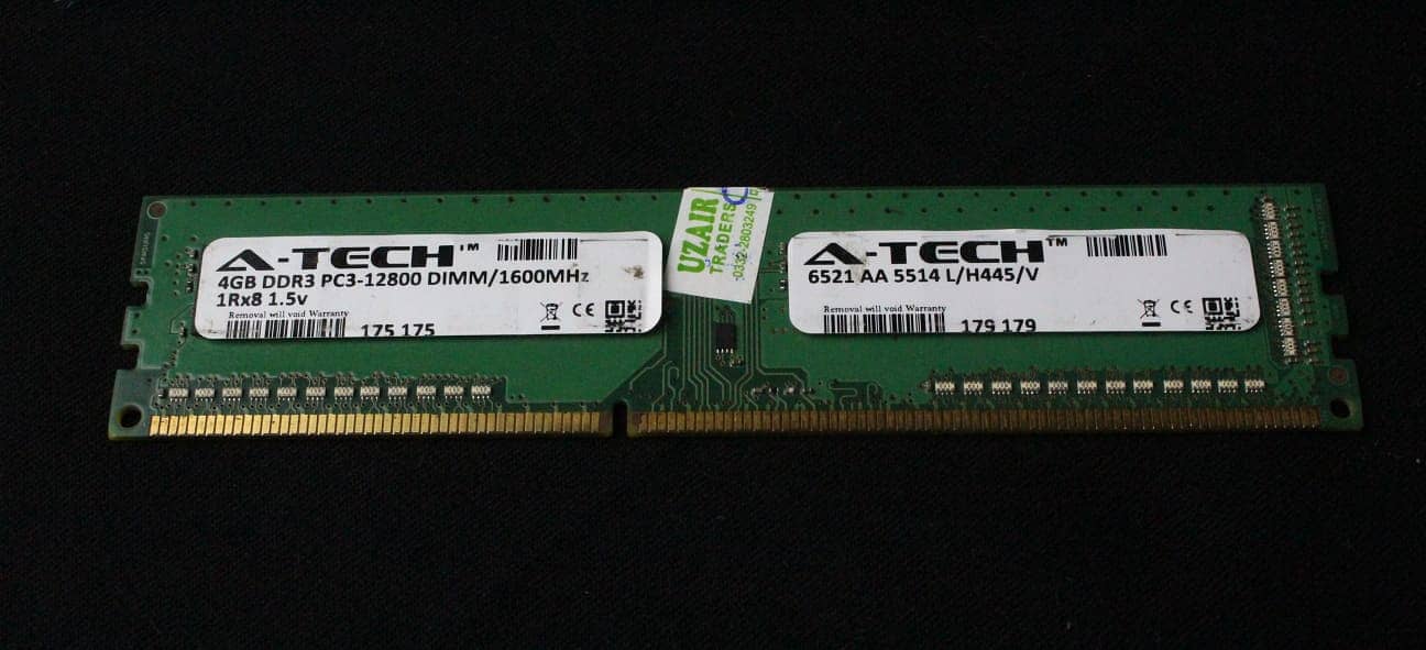 4GB DDR-3 (1-Piece) 1