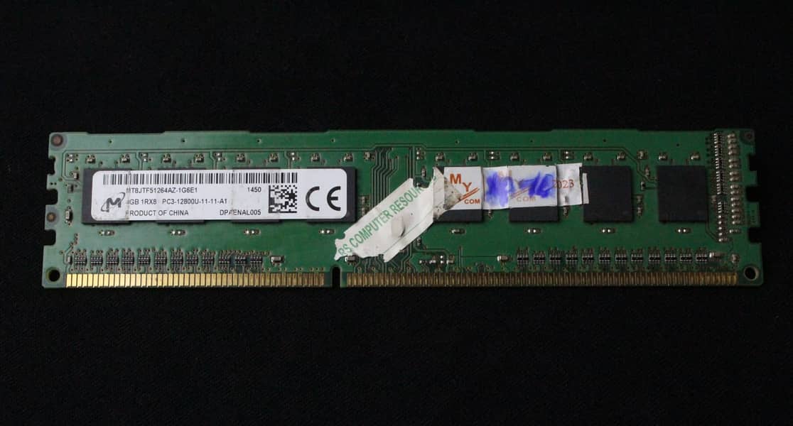 4GB DDR-3 (1-Piece) 2