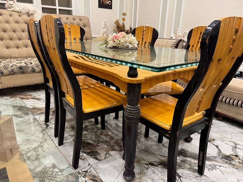 6 Seater Dining Table 2