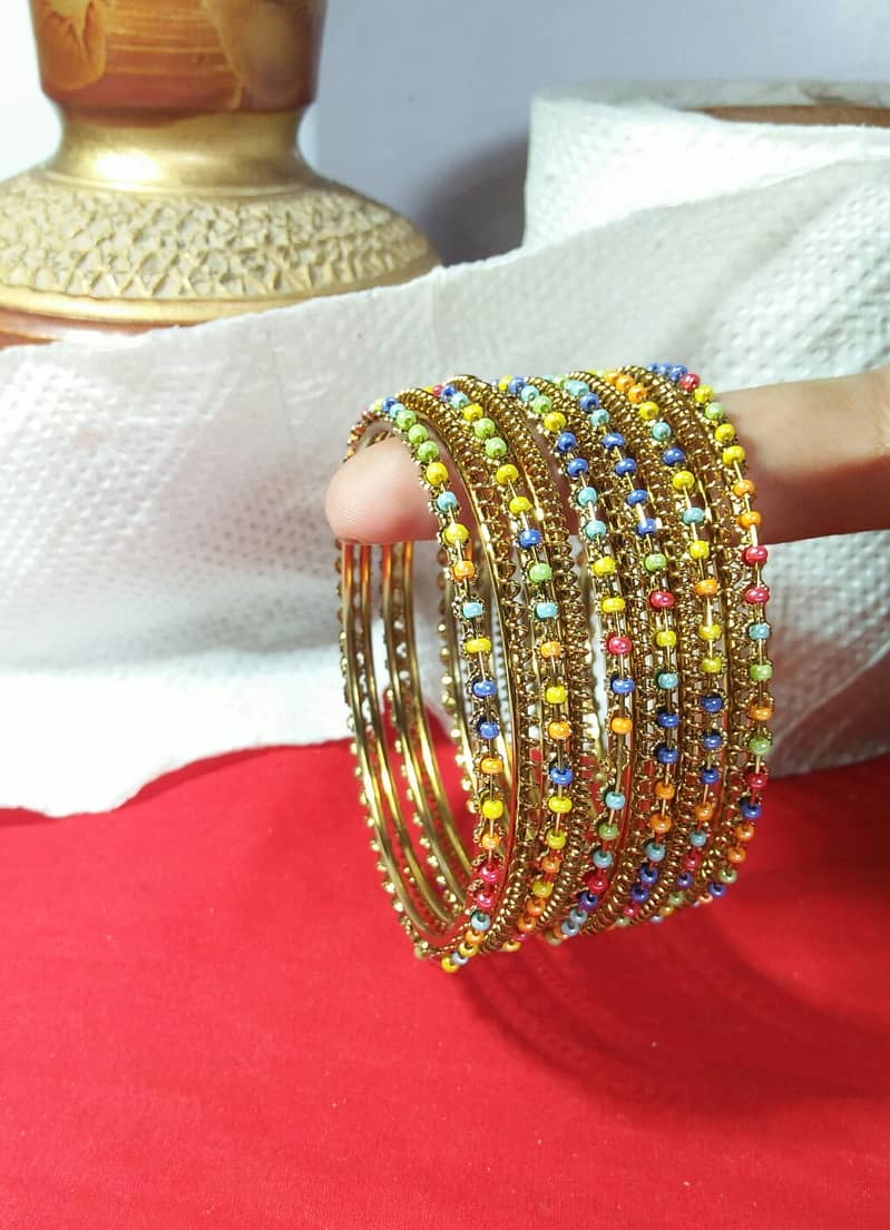 Artificial bangles set -- Pack of 10 0