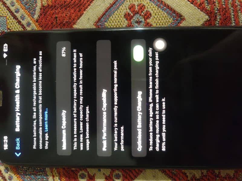 I phone XS max Non PTA 64GB- 87% Battery health 1