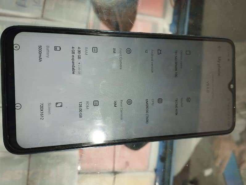 Tecno Spark 10C 8GB 128GB Box Charger 3