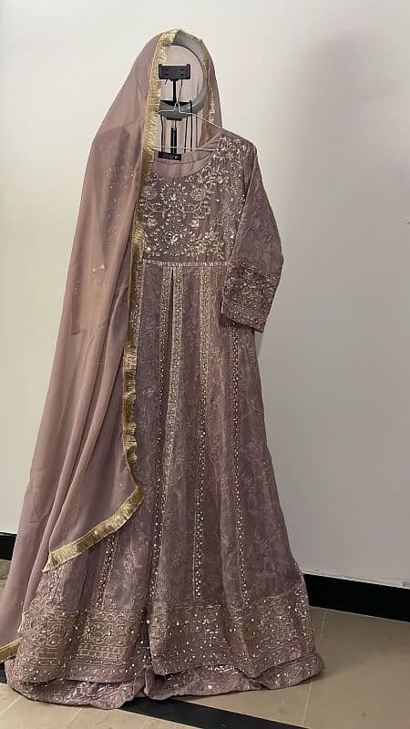 Maxi / Lilac formal dress 1