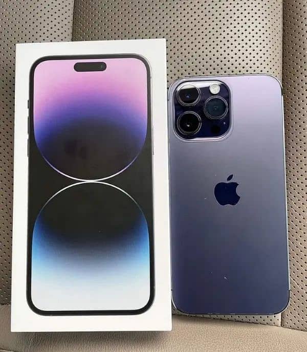 Iphone 14 Pro Max (JV)  256 GB. deep purples 9