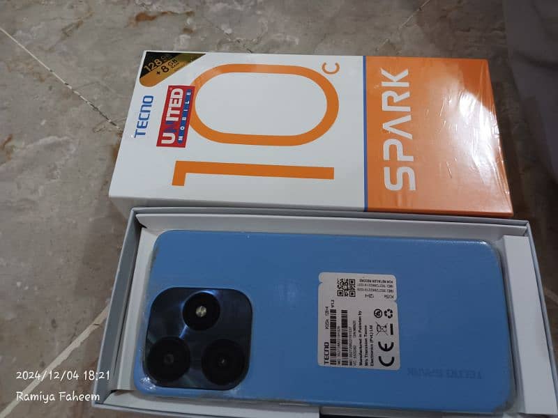 Tecno Spark 10c 1