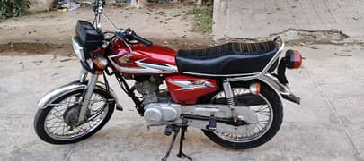 Honda 125 2015 Model Red