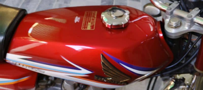 Honda 125 2015 Model Red 1