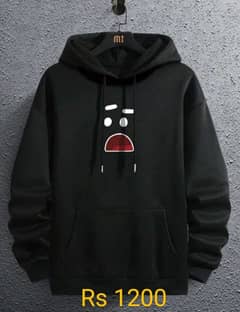 men's printed hoodie