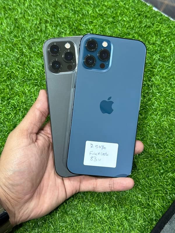 iPhone 12 Pro Max 256gb non Pta factory unlock & JV both available 0