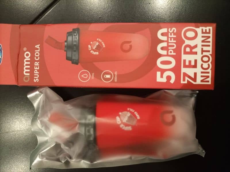 branded vape pod Ammo super cola 5000puffs came from USA 2