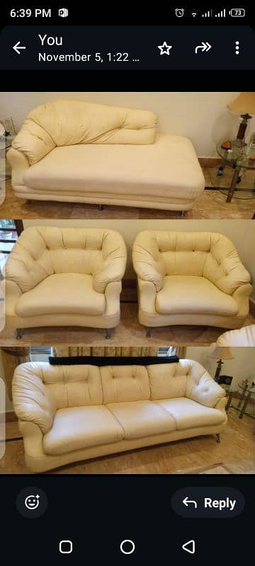 sofa set with dewan 1