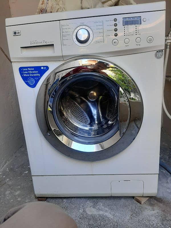 LG washing machine fully automatic 7kg 0