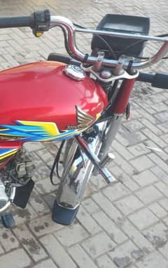 Honda cd70cc 2021modrl total genuine urgent for sale