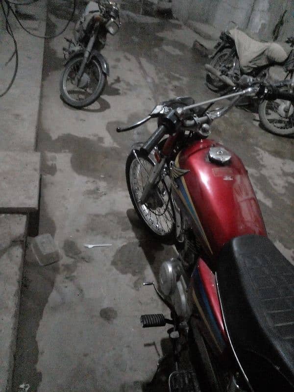 hondacg 125 2003 karachi num 8