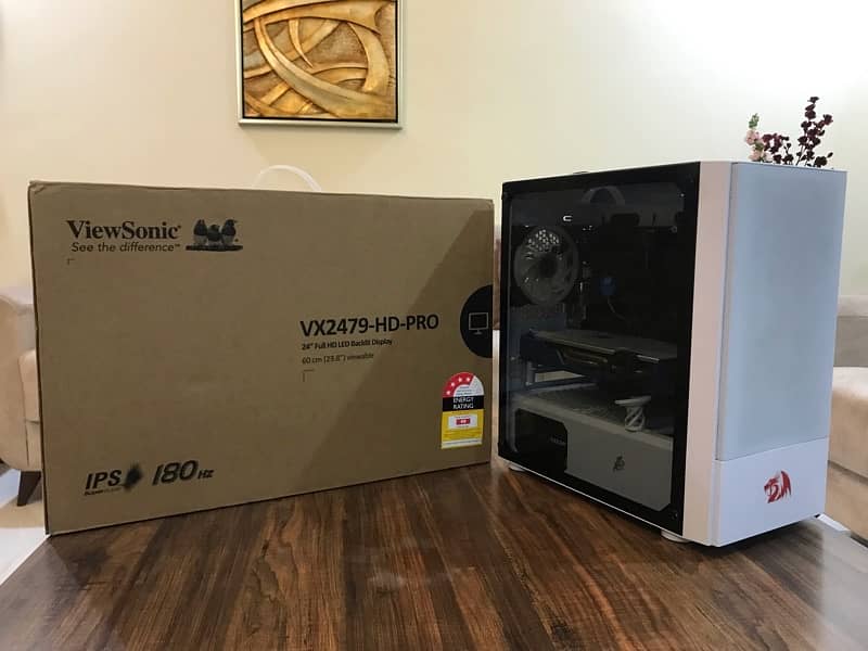 Gaming PC with Brand New Boxed 180hz monitor (specs in desc) 1