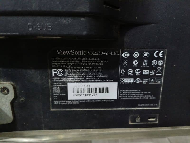 view sonic monitor/LCD for sale 4