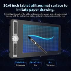 Bosto T1060 Drawing Tablet – 16K Pen Pressure for Teaching & Professi