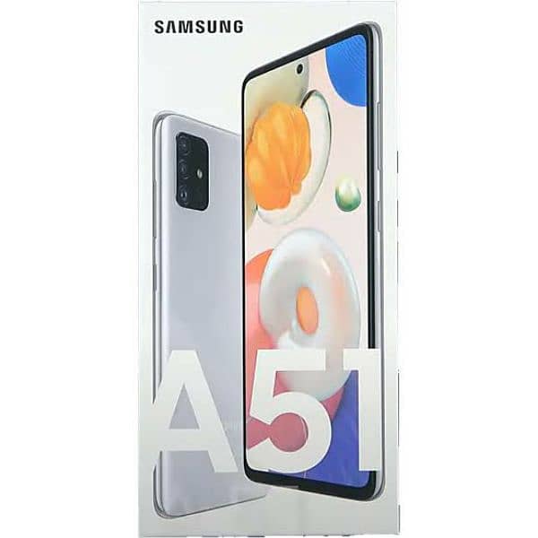 Samsung A51 With Box Charging HandSet 0