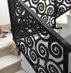 Ss railing /Glass railing/cnc stairs & Aluminium window & Doors