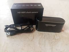 HD Wifi clock camera