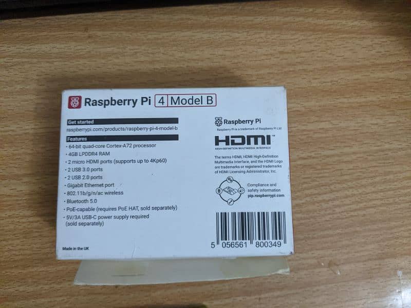 Raspberry Pi 4B 4GB - made in UK 5