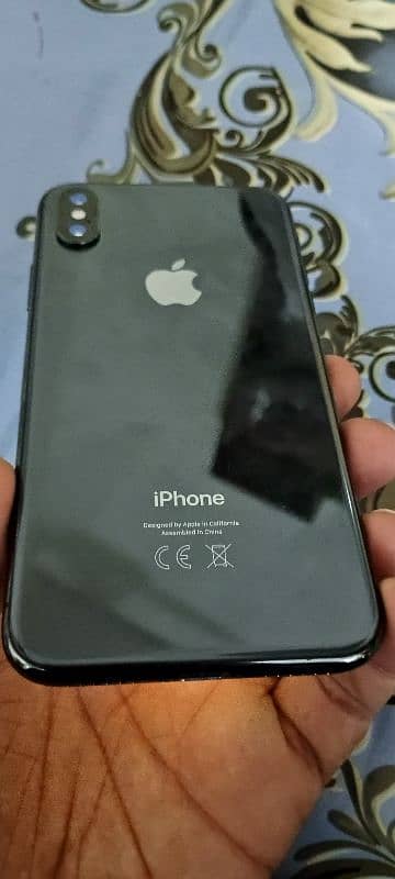 iphone x original PTA Approved with box 1