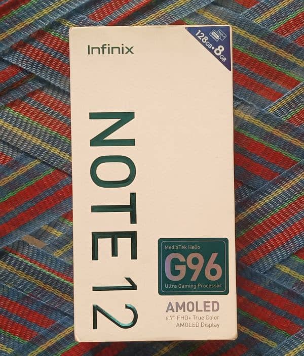 Infinix note 12 8gb 128gb full box sell and exchange 1