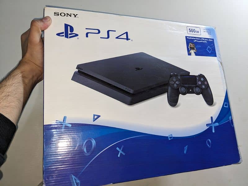 PS4 slim 500 GB jailbreak with box 2