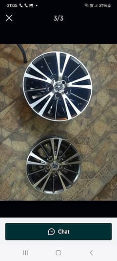 alloy rim toyota Altis and gli