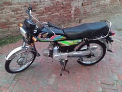 Honda CD70 Black Colour