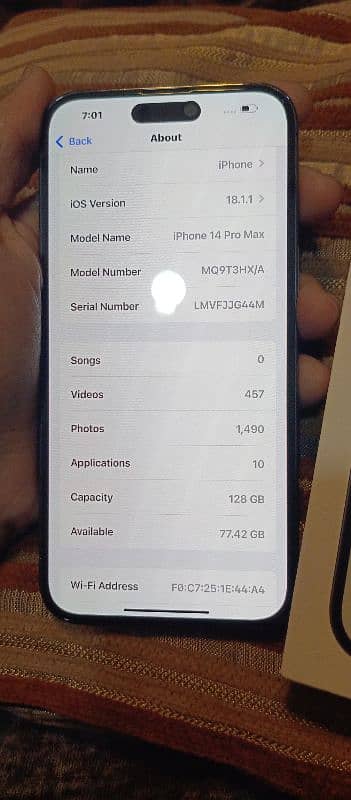 APPLE IPHONE 14 PRO MAX FACTORY UNLOCK 9