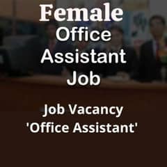 part time female candidate is required for assistant