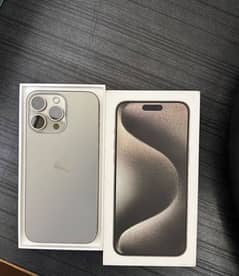 IPHONE 15 PRO MAX 256GB H/K PTA APPROVED