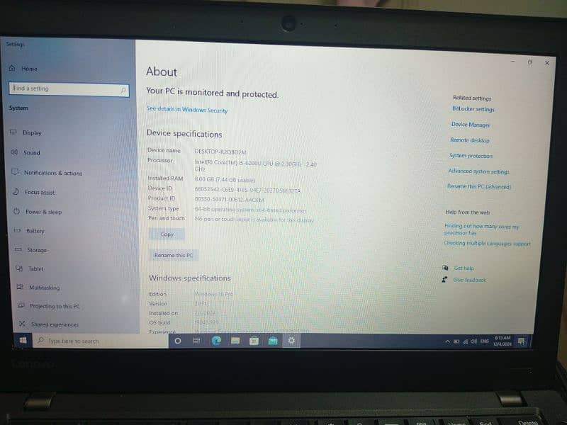 Lenovo laptop 4