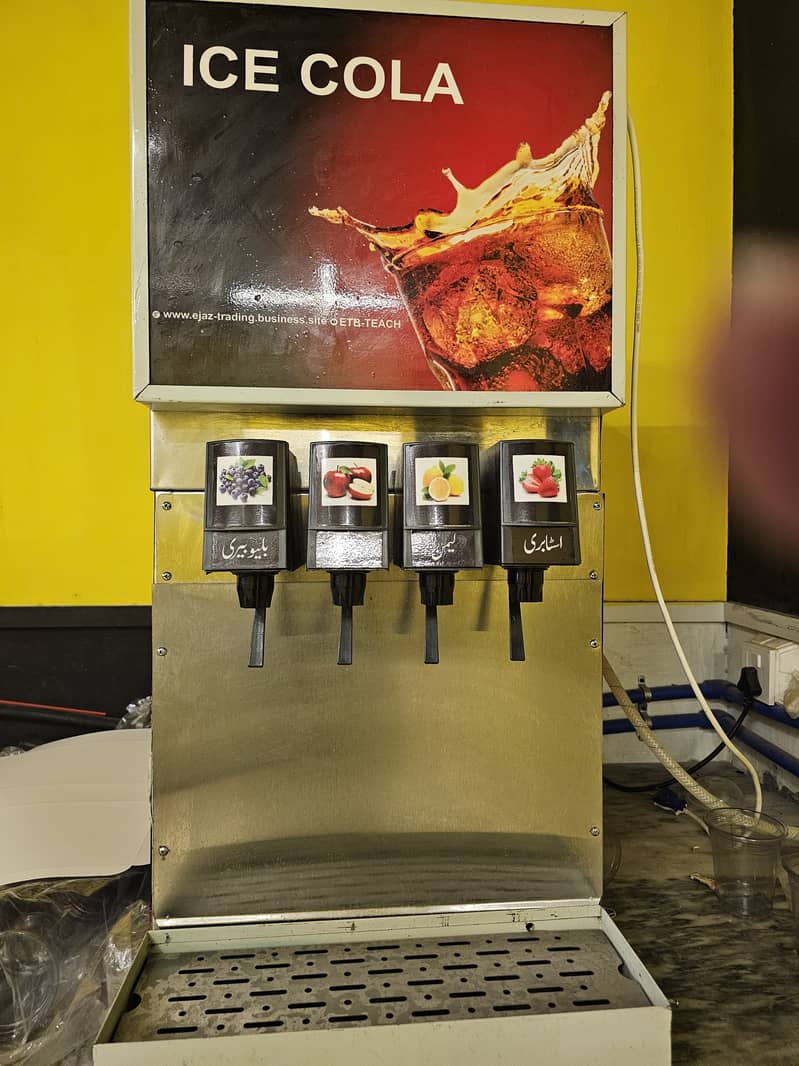 4+1 flavour limca soda machine 0