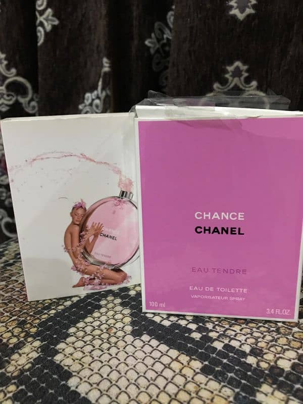 Chanel Chance Eau Tendre Eau de Toilette Spray 3.4oz/100ml 1