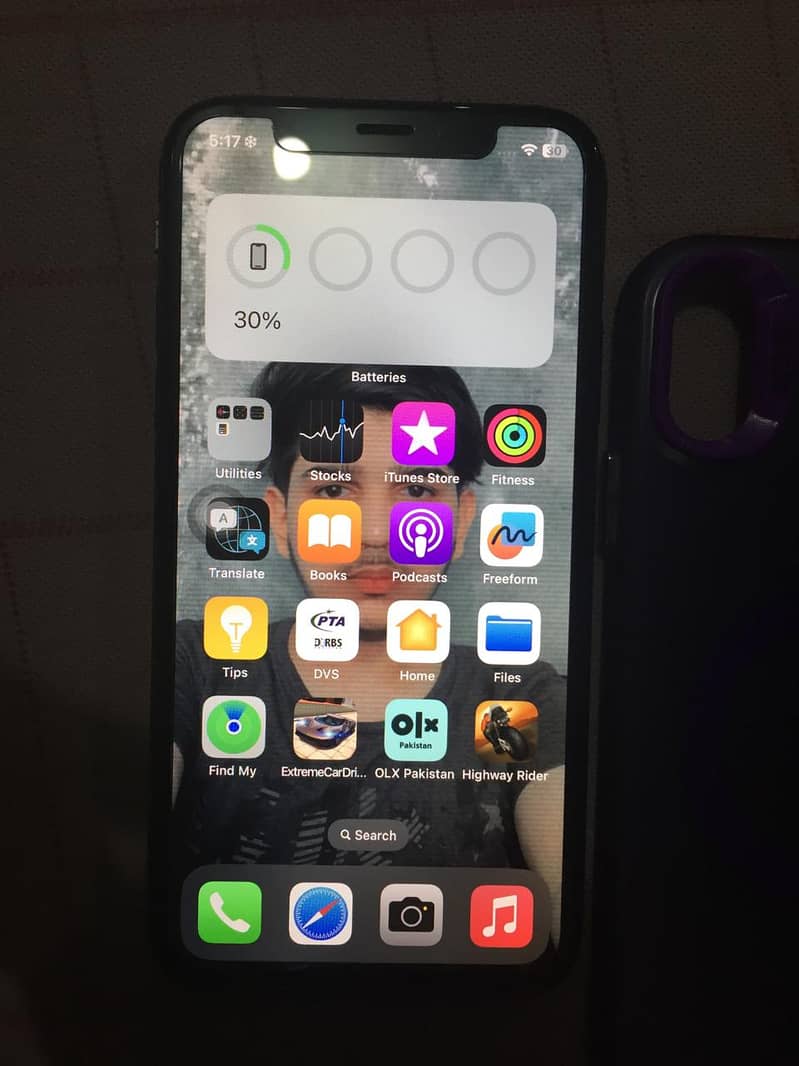 iphone x jv pta prove 256Gb face id not work other all ok exchange xs 1