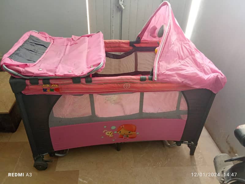 Kidilo Travel Cot 0