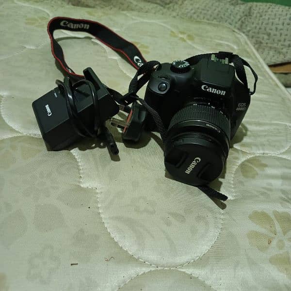 DSLR Camera Cannon 4000D for sale urgent basis 5