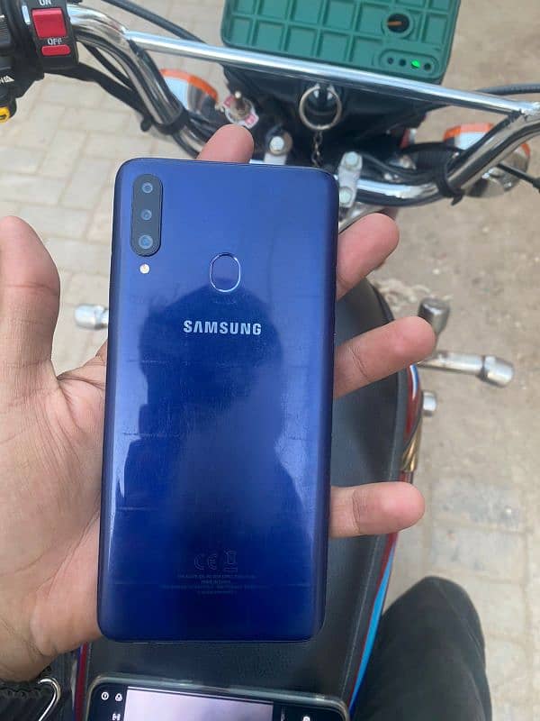 Samsung A20s. 3/32.  With Charger/No box 0