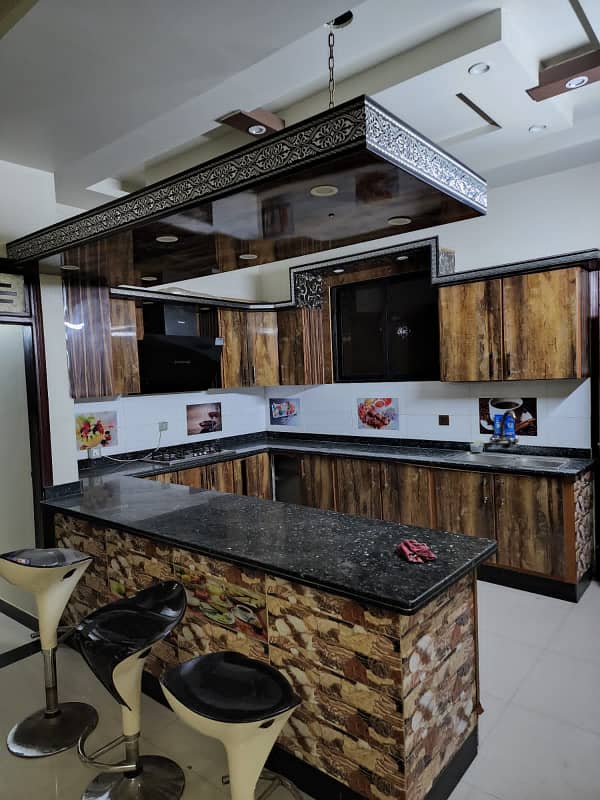 3 BED DD GROUND FLOOR PROTION FOR SALE IN GULSHAN E IQBAL BLOCK 13D2 0