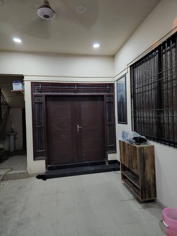 3 BED DD GROUND FLOOR PROTION FOR SALE IN GULSHAN E IQBAL BLOCK 13D2 2