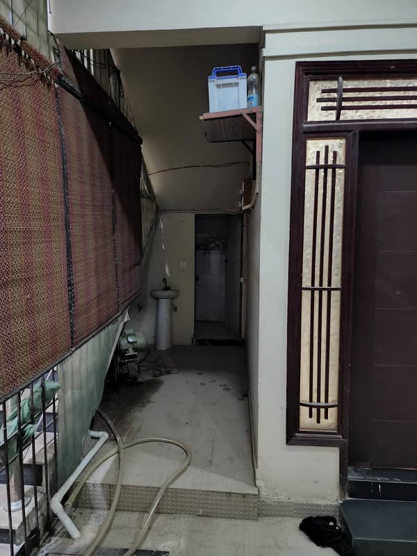 3 BED DD GROUND FLOOR PROTION FOR SALE IN GULSHAN E IQBAL BLOCK 13D2 25