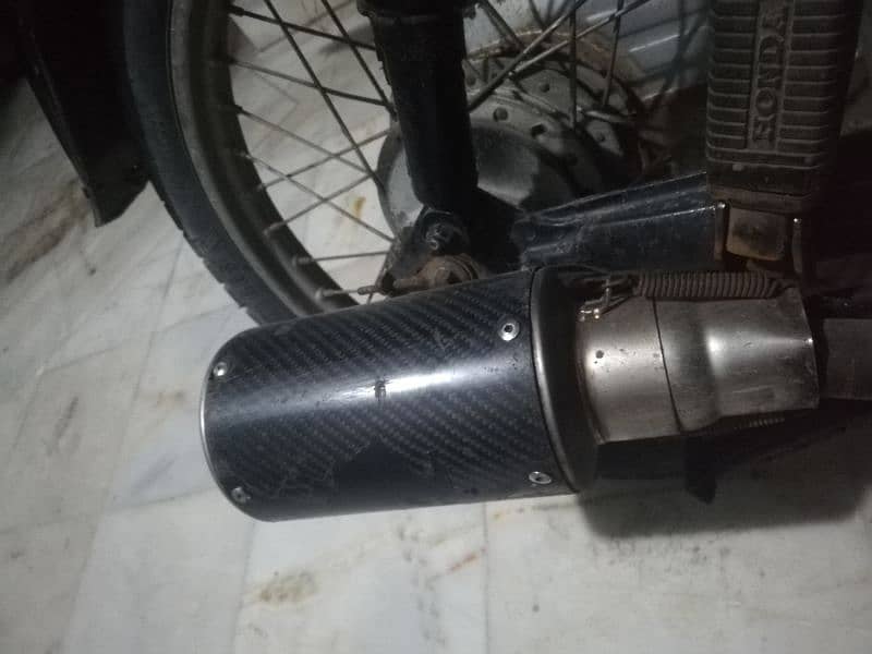 carbon fiber exhaust for any bike 1