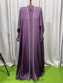 FRONT OPEN PIPINE ABAYA