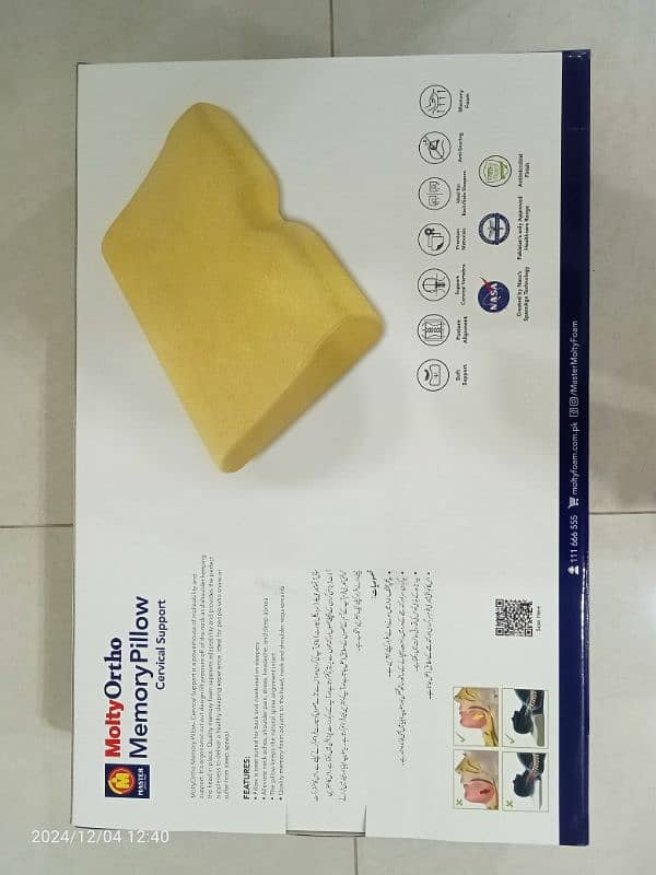 MoltyOrtho Memory Cervical Pillow 3