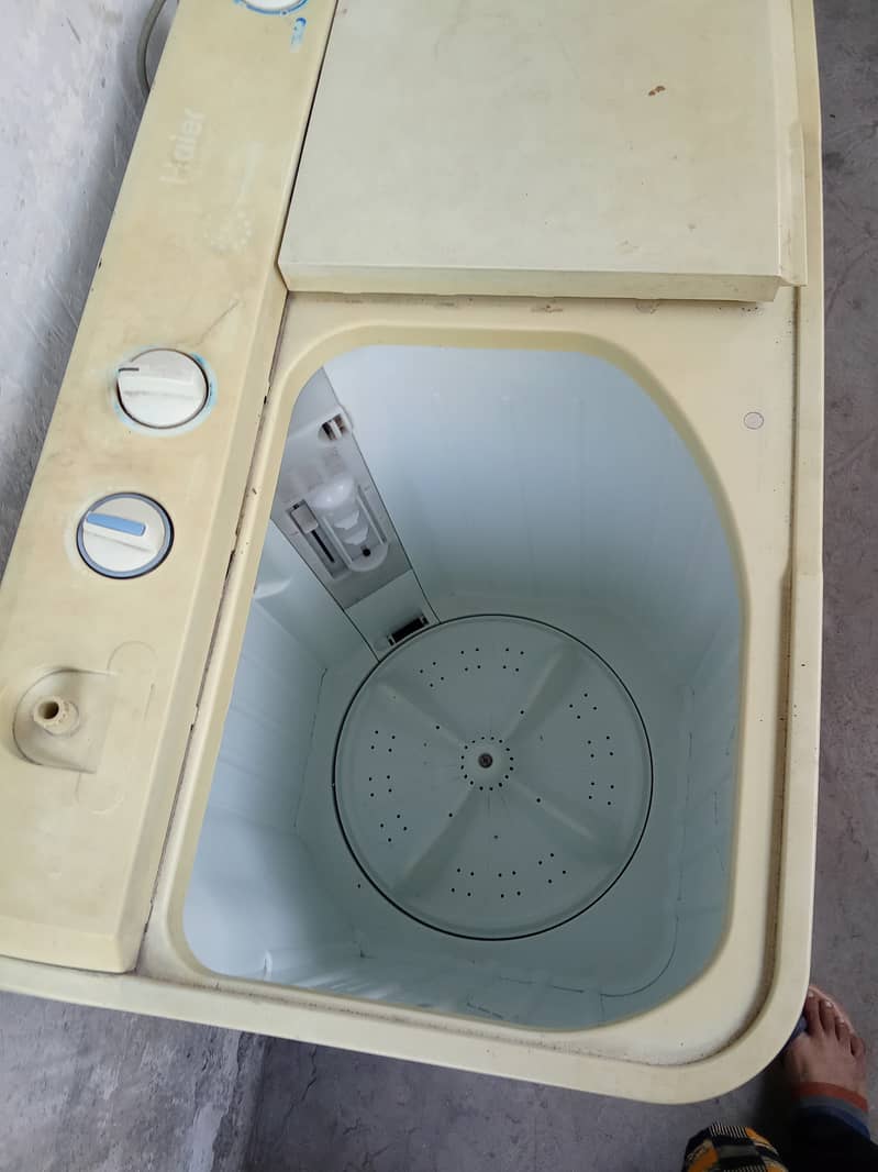 Haier double washing machine 2