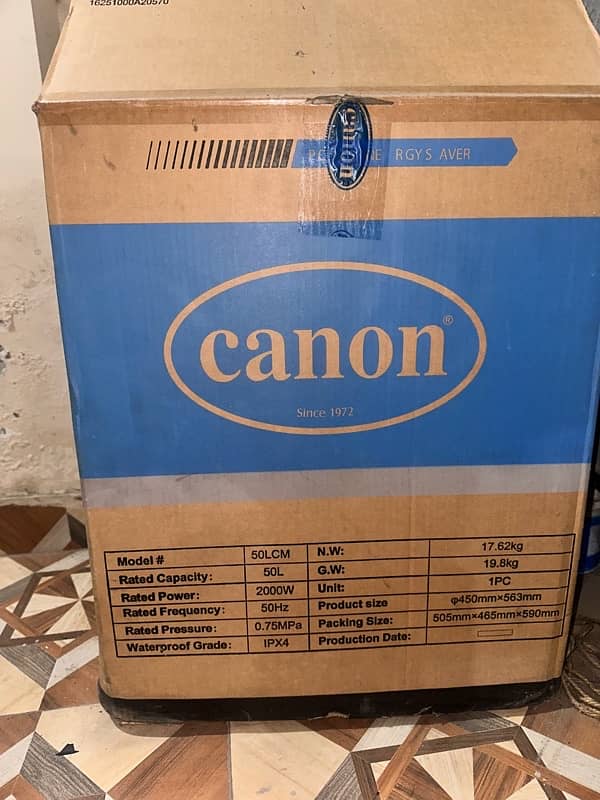 canon 50 litre geasre 4